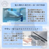 製氷環境を衛生に保つ保冷制御、手間なく取り出せるラクエコフィルター採用